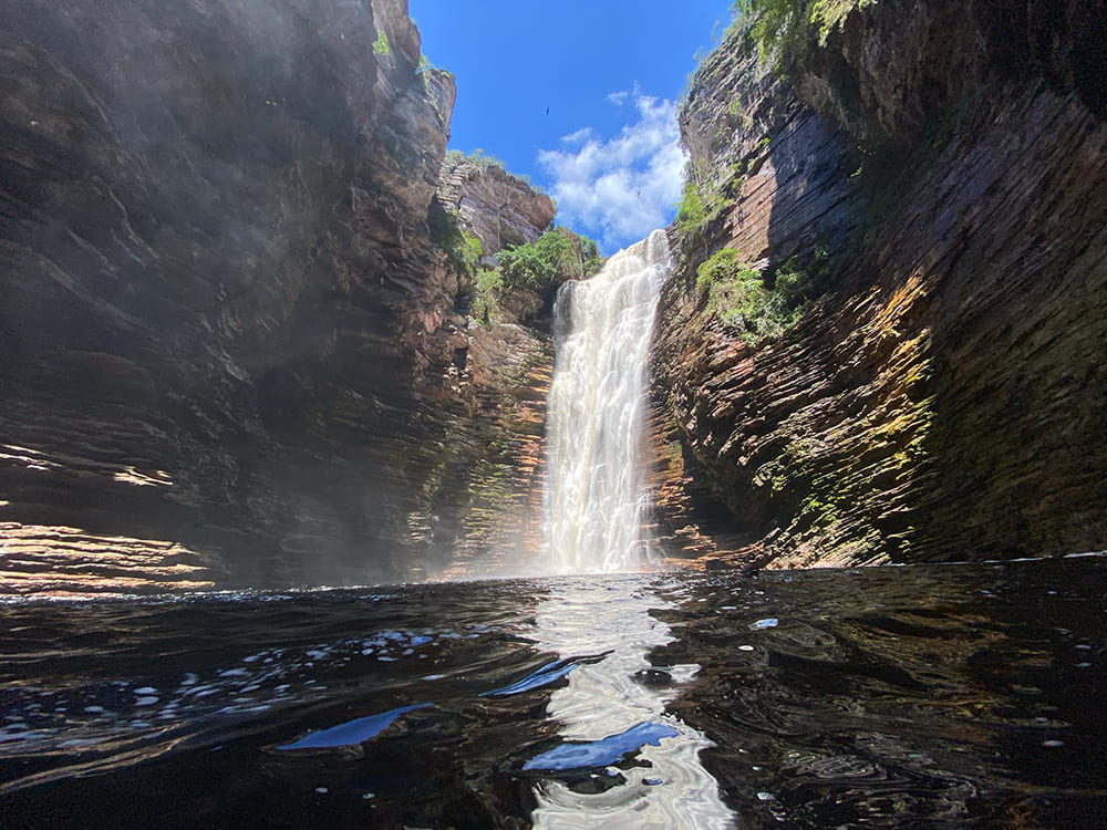 Buracão waterval Chapada Diamantina
