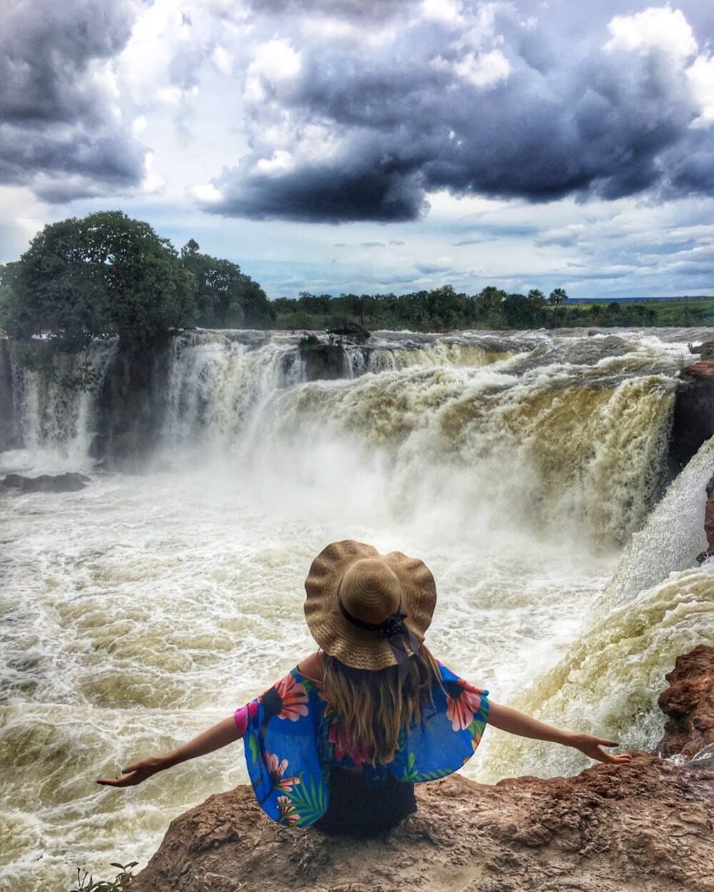 Chute d'eau - parc d'État de Jalapão