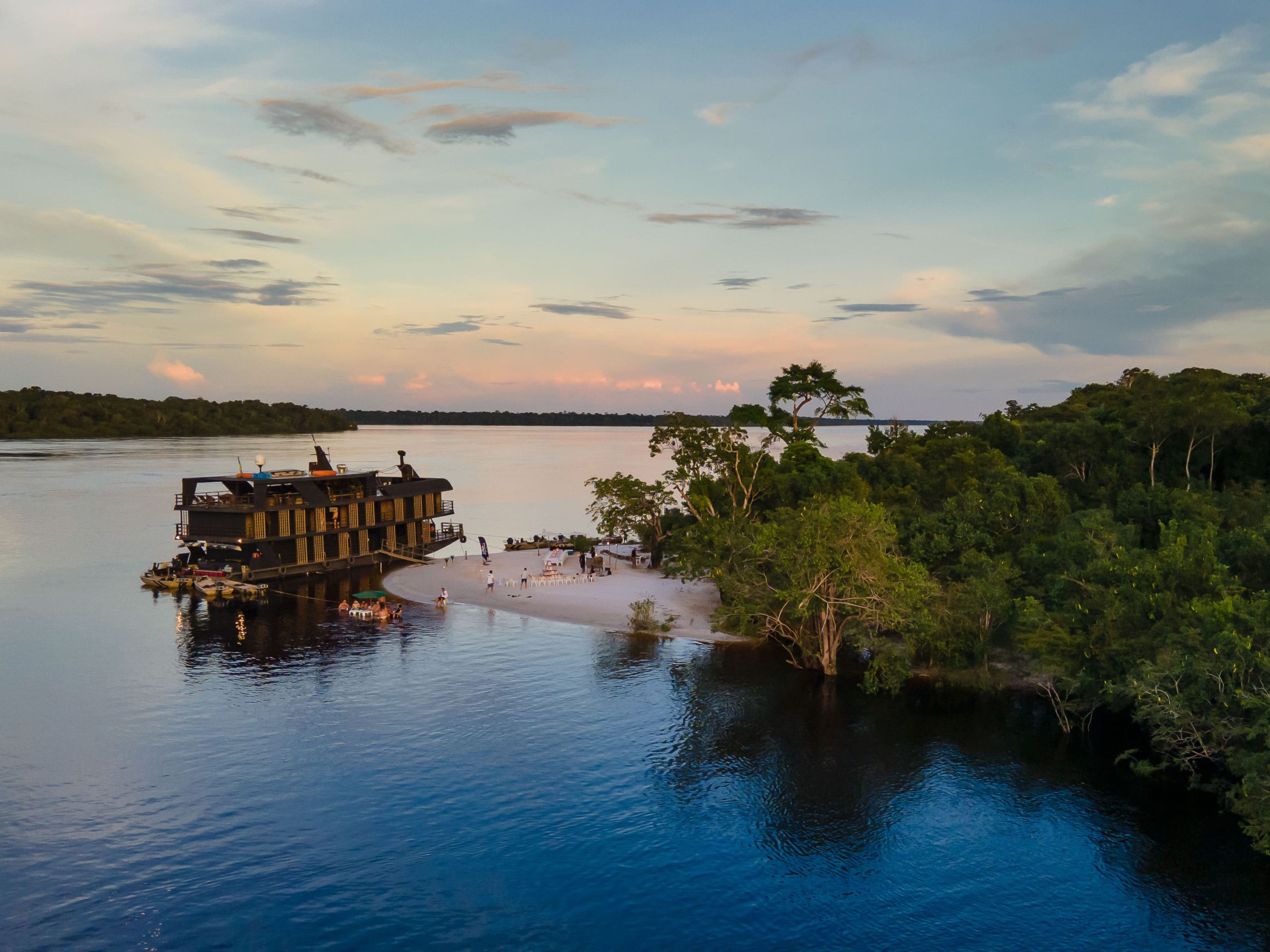 Cruzeiro no Rio Amazonas, Brasil