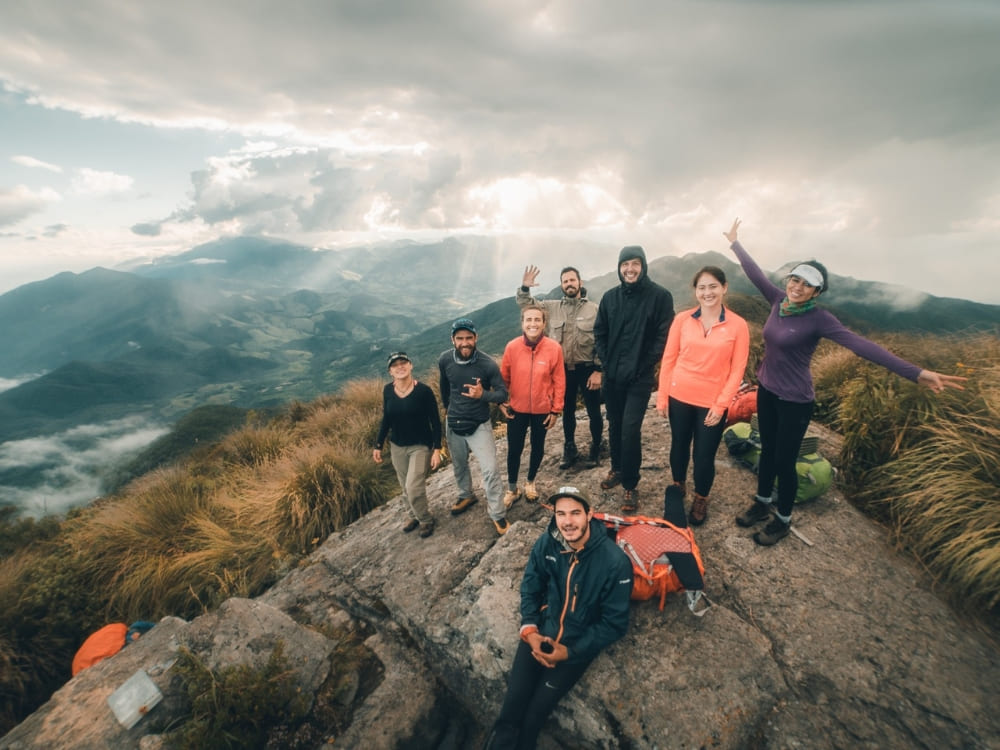 Serra Fina hiking group