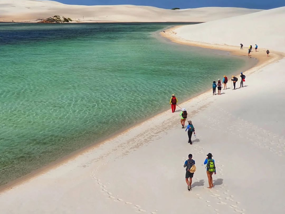 Wandelen in de Lençois Maranhenses
