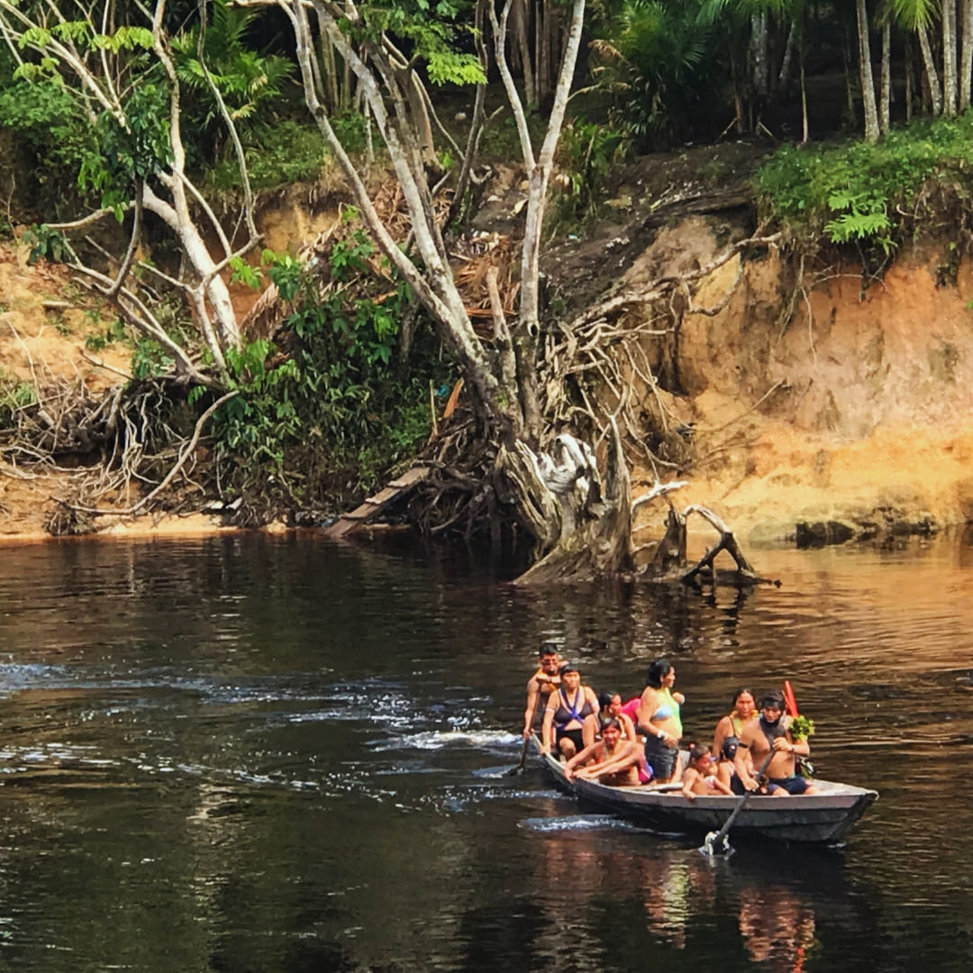 Local people in Amazon