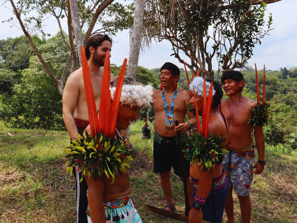 Indigenous ritual in Maturacá