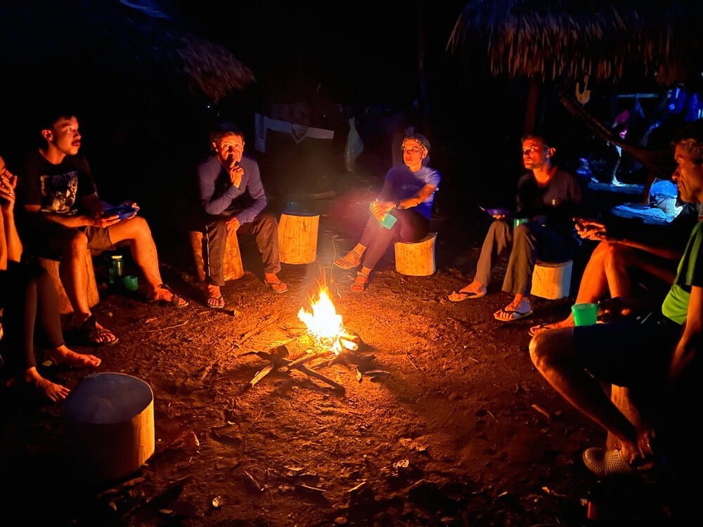 Night at pico da neblina expedition