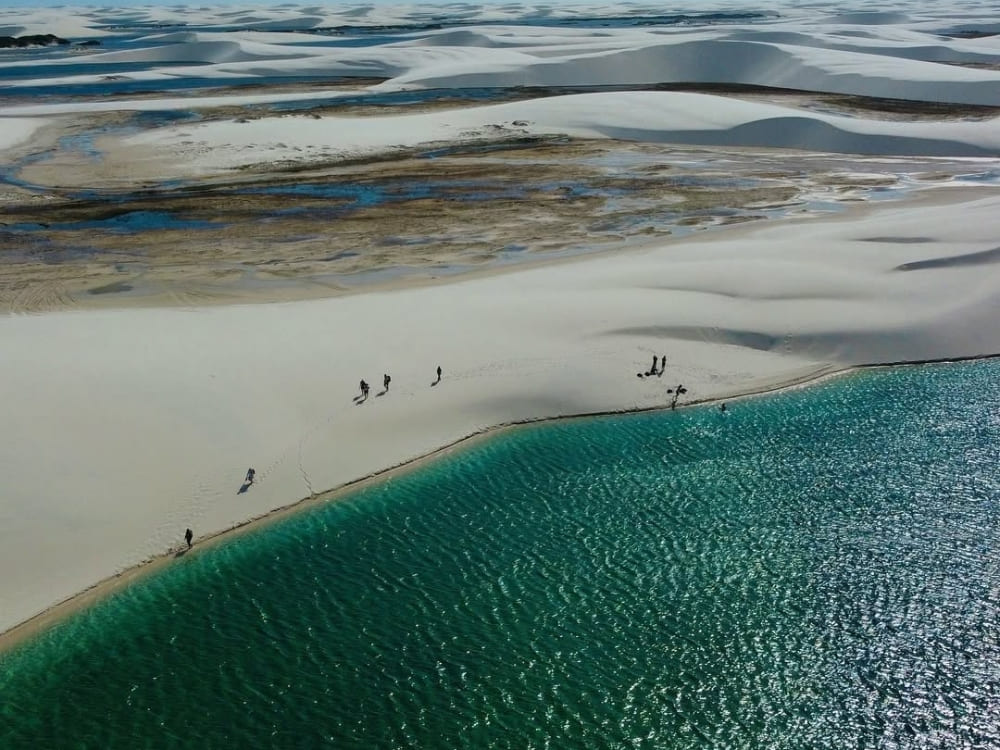 4 dagen wandelen in Lençóis Maranhenses bij zonsopgang