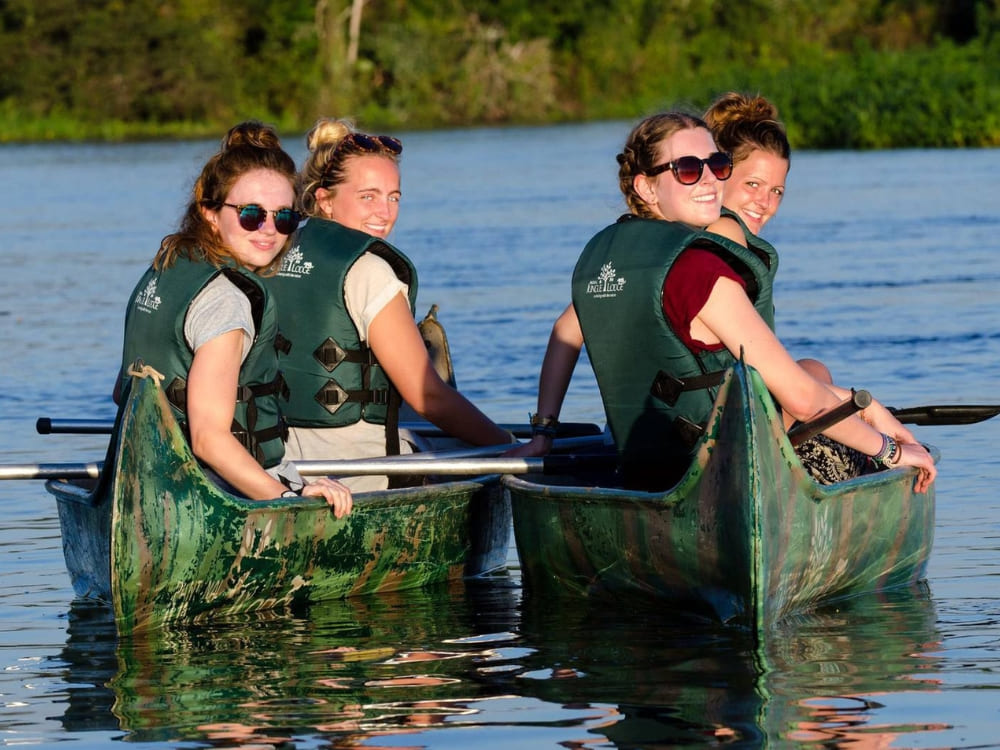 canoeing in Miranda river