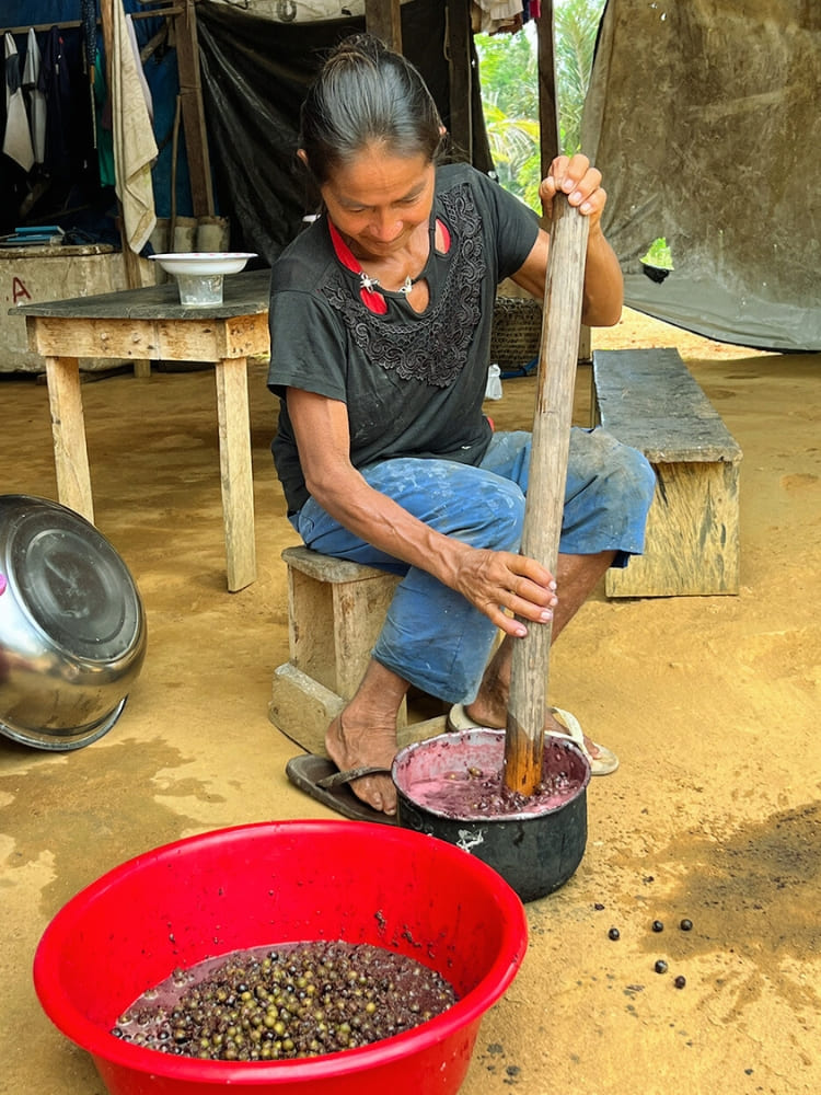 Native woman of the amazon